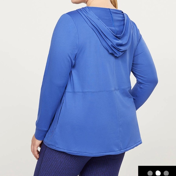 NWT! LIVI active drawstring waist hoodie. 18/20 - Picture 3 of 13